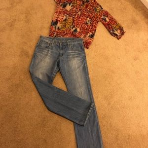 SEBASTIAN McCall Straight Leg Jeans Size 32
